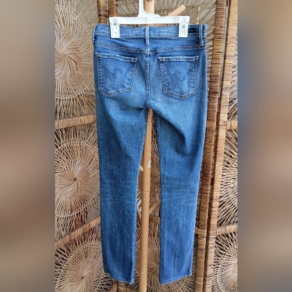 Citizens Of Humanity Classic Blue Straight Leg Women's Jeans_29 - Picture 4 of 8